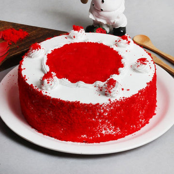 Cherry Red Velvet Cake For Daughter's Day