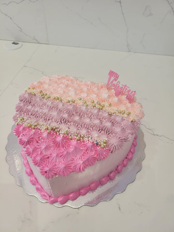 REENA HEART BIRTHDAY CAKE