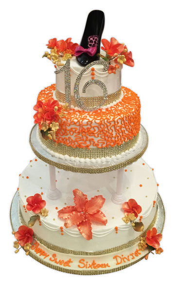 Divjot Sweet Sixteen Cake