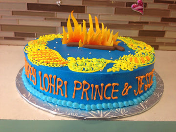 Prince Lohri Birthday Cake