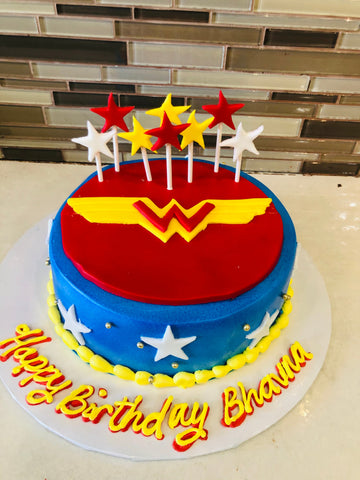 Wonder Woman Birthday Cake