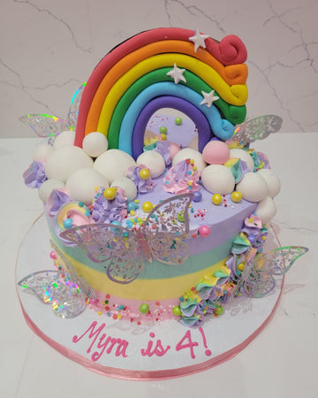 MYRA UNICORN BIRTHDAY CAKE