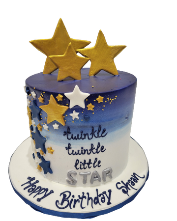 BLUE STAR CAKE