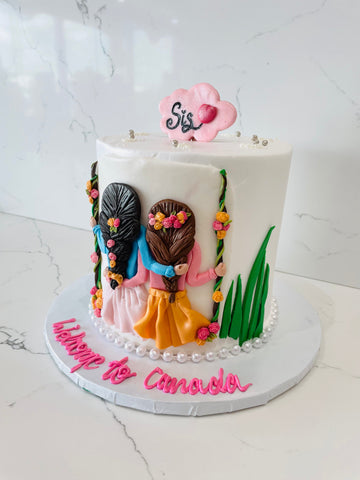 BESTIES BIRTHDAY CAKE