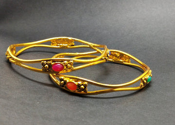 Multicolor Motif Bangle