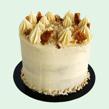 Vegan Peanut Butter Banana Cake