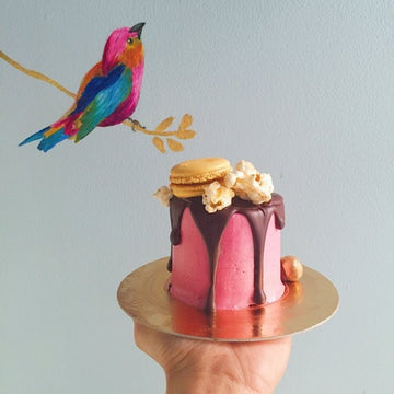 Personalised Mini Cakes - Vanilla
