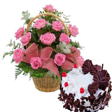 Pink Roses And Love