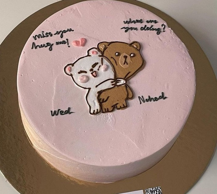 Hug Day cake