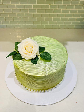 Sim Mint Green Birthday Cake