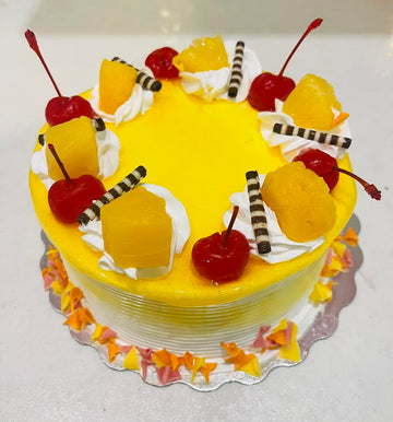 8" Round Cake Regular - Pineapple Perfection