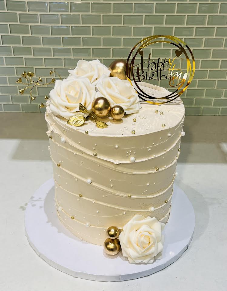 AMISHA IVORY BIRTHDAY CAKE