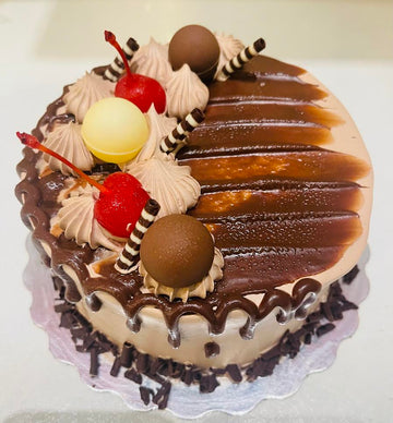 6" Round Cake Regular - Triple Chocolate