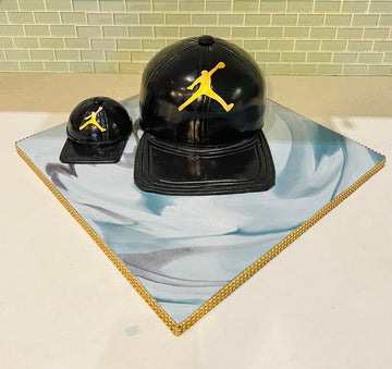 JORDAN CAP FONDANT CAKE