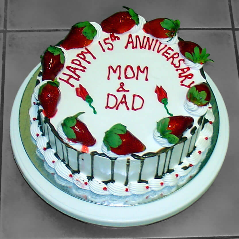 Mom & Dad Anniversary Fruit