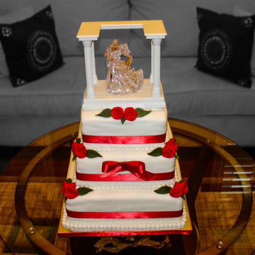 Rian Square Wedding Cake