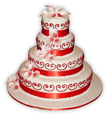 Trisha Bridal Wedding Cake