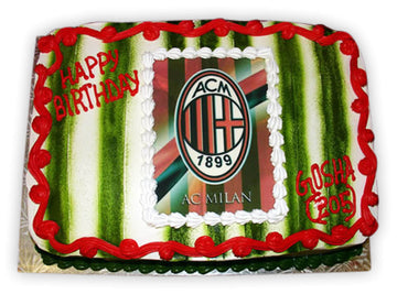 AC Milan Photo Cake