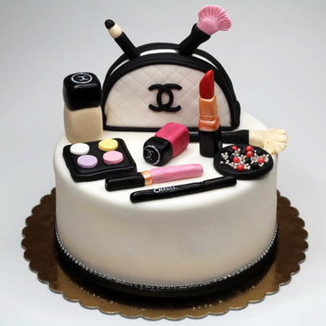 Carry Always Makeup Kit Theme Cake