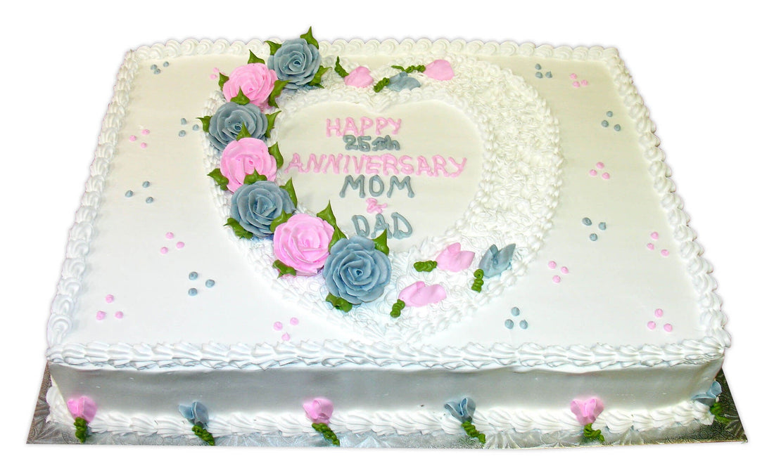 Anniversary Flower Cake