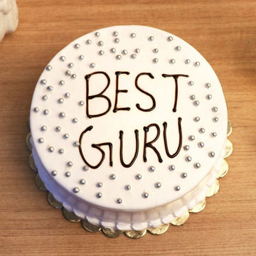 Vanilla Cake For My Best Guru