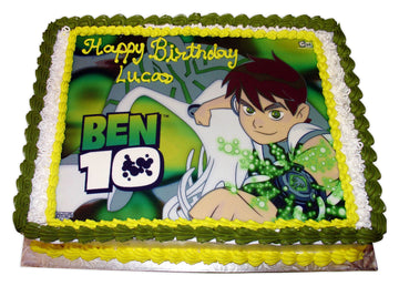 Ben 10 Photo cake