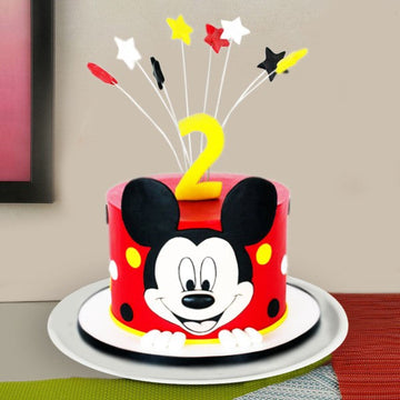 Micky Mouse Lover Theme Cake