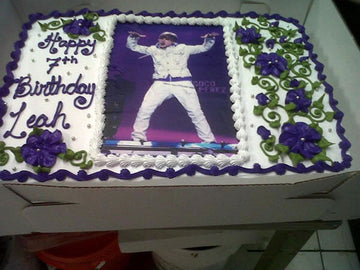 Justin Bieber Photo cake