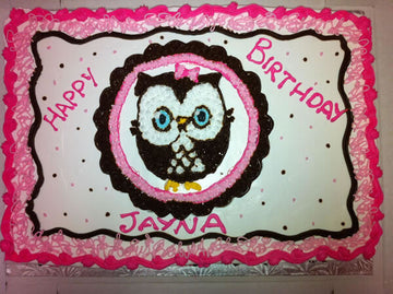 Owl Cake