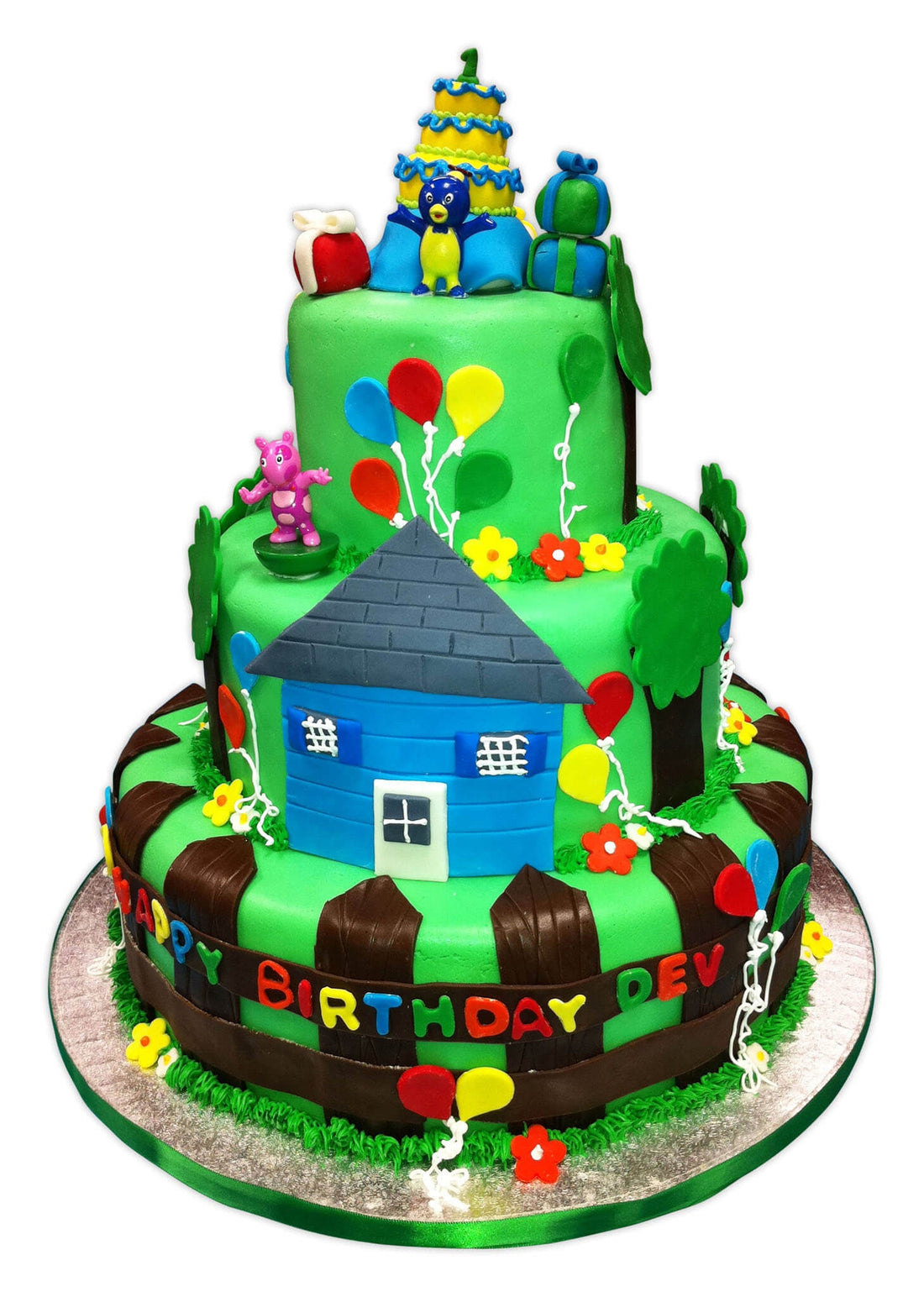 Backyardigans Tiered cake