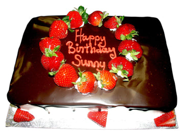 Strawberry Chocolate Cake