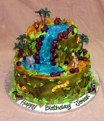 Jungle Tiered Cake