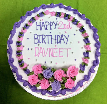 Davneet Birthday Cake