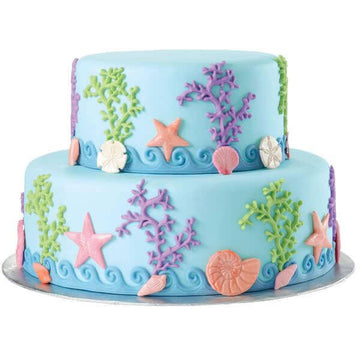 Sea Life All Around Tiered Cake