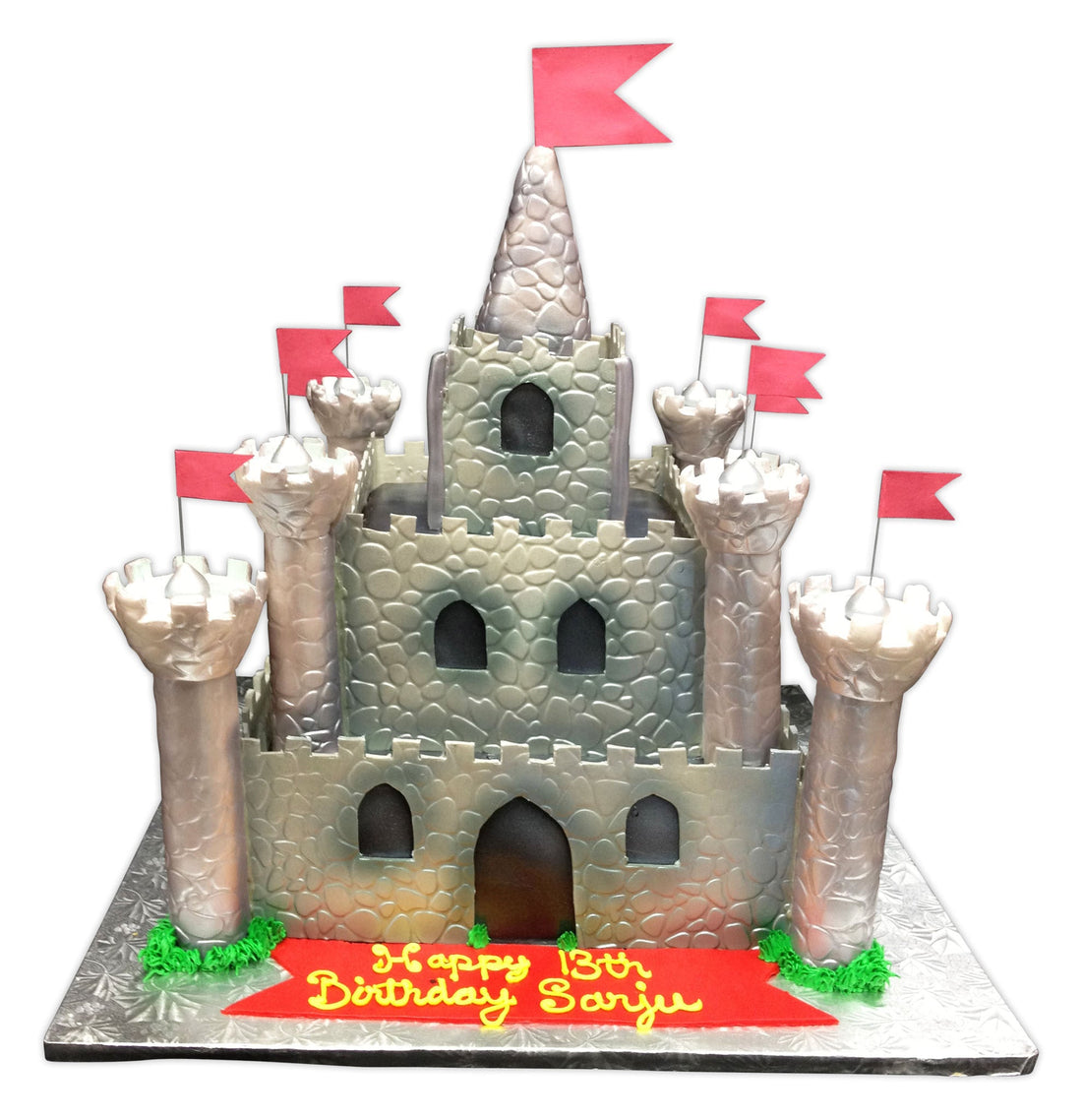 Sanju Castle Cake