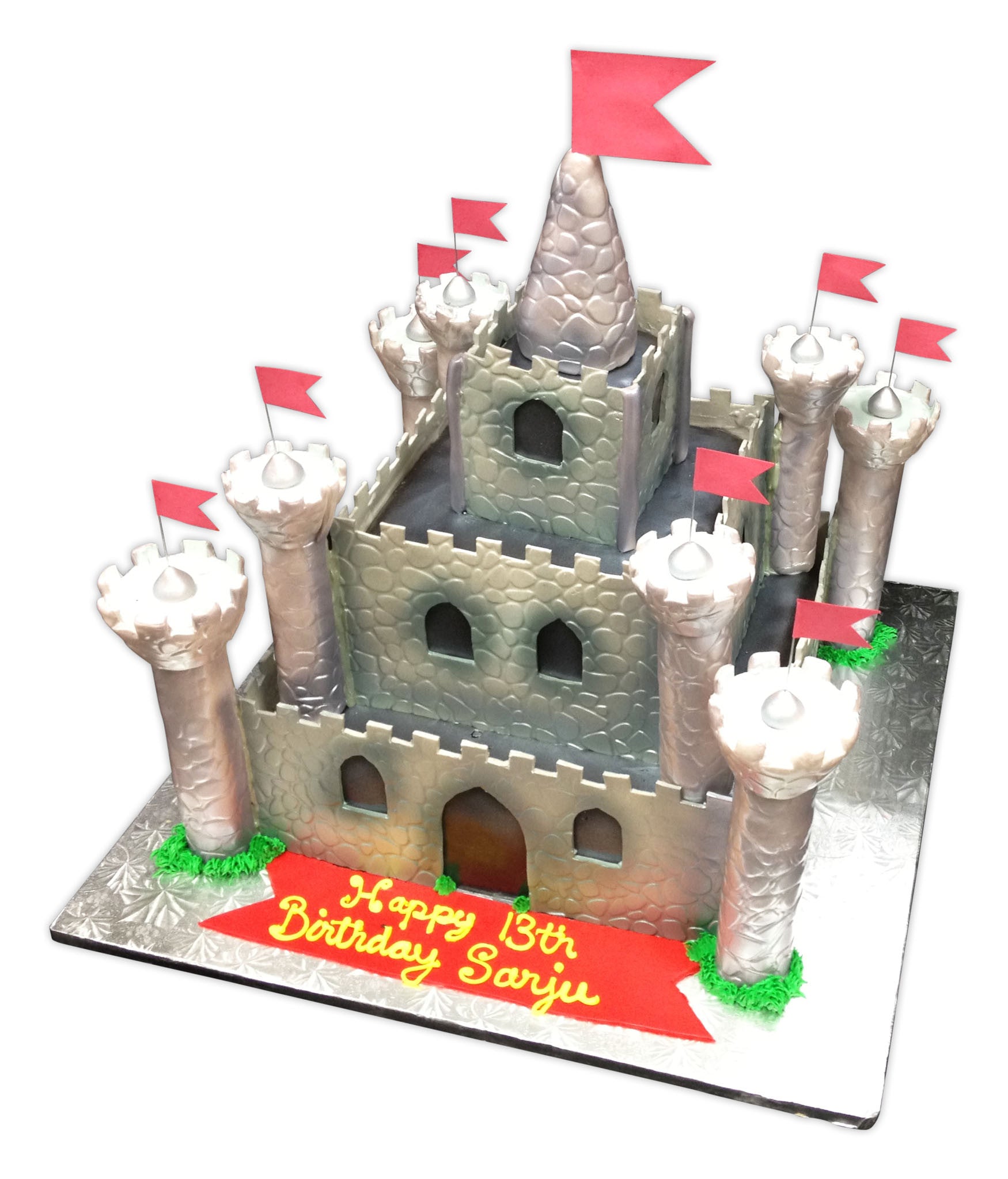 Sanju Castle Cake