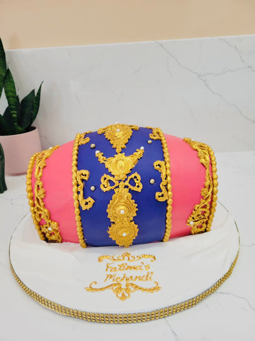 SATPAL & SARITA DHOL CAKE