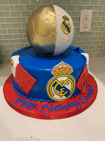 MANCHESTER UNITED BALL CAKE