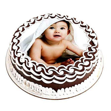 Chocolate Photo Cake One Kg