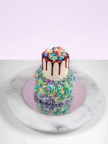 Mermaid Skirt - Tiddly Two-Tiered Cake