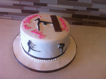 Gymnastics Cake