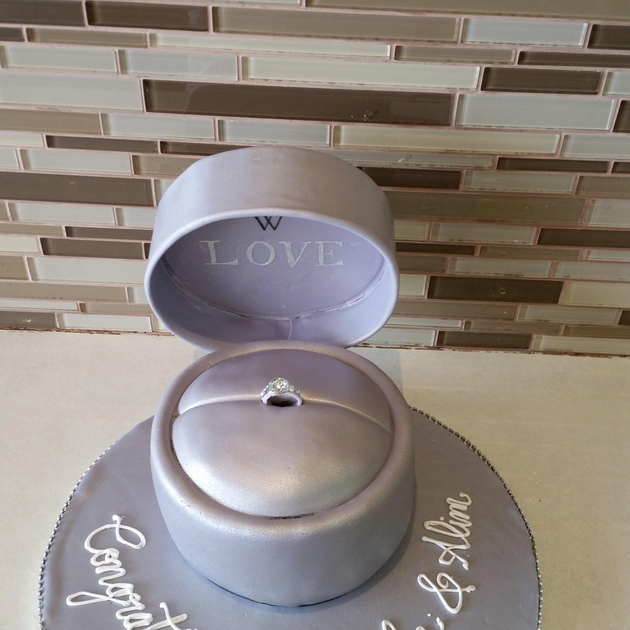 Ring Fondant Cake