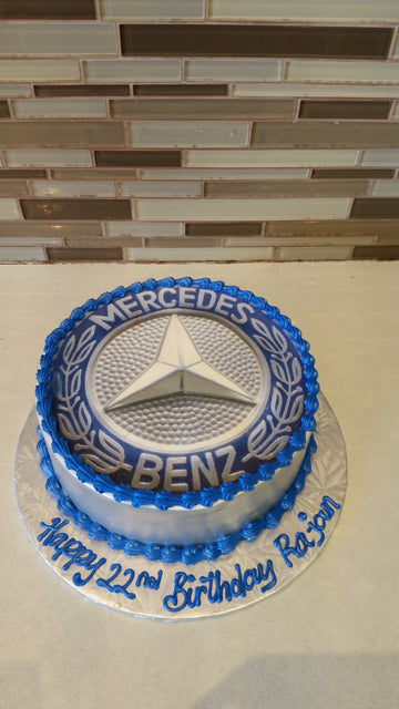 Mercedes Photo Cake