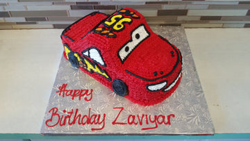 Zaviyar Car Molded Cake