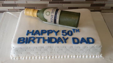 Wine Bottle Cake