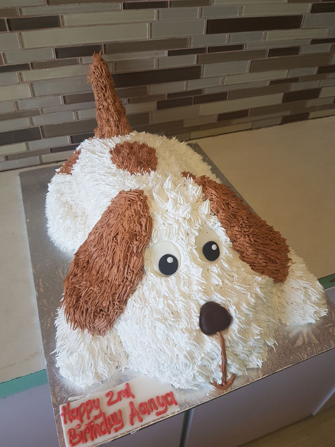 3D Dog Cake