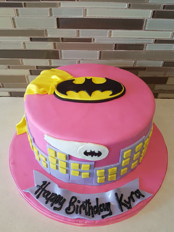 Supergirl Fondant Cake