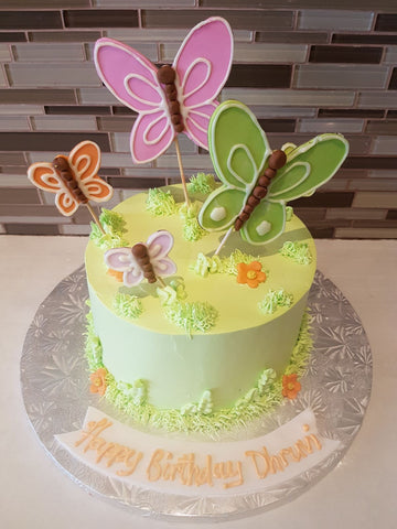 Dhruvi Butterfly Cake