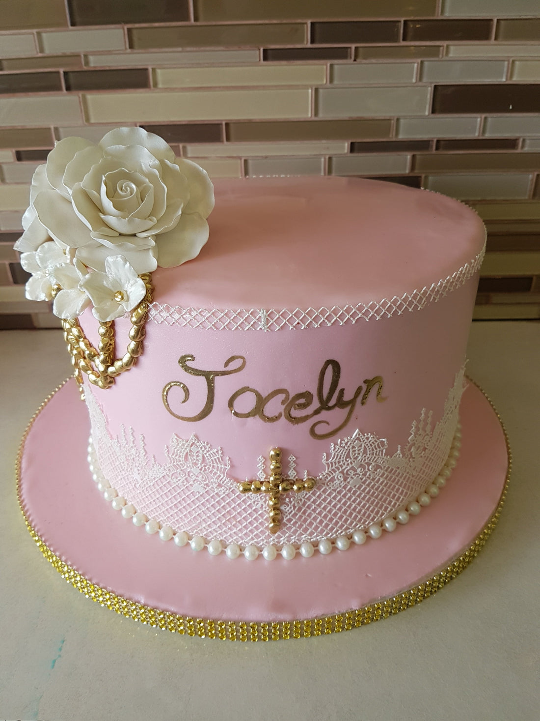 Jocelyn Fondant Cake