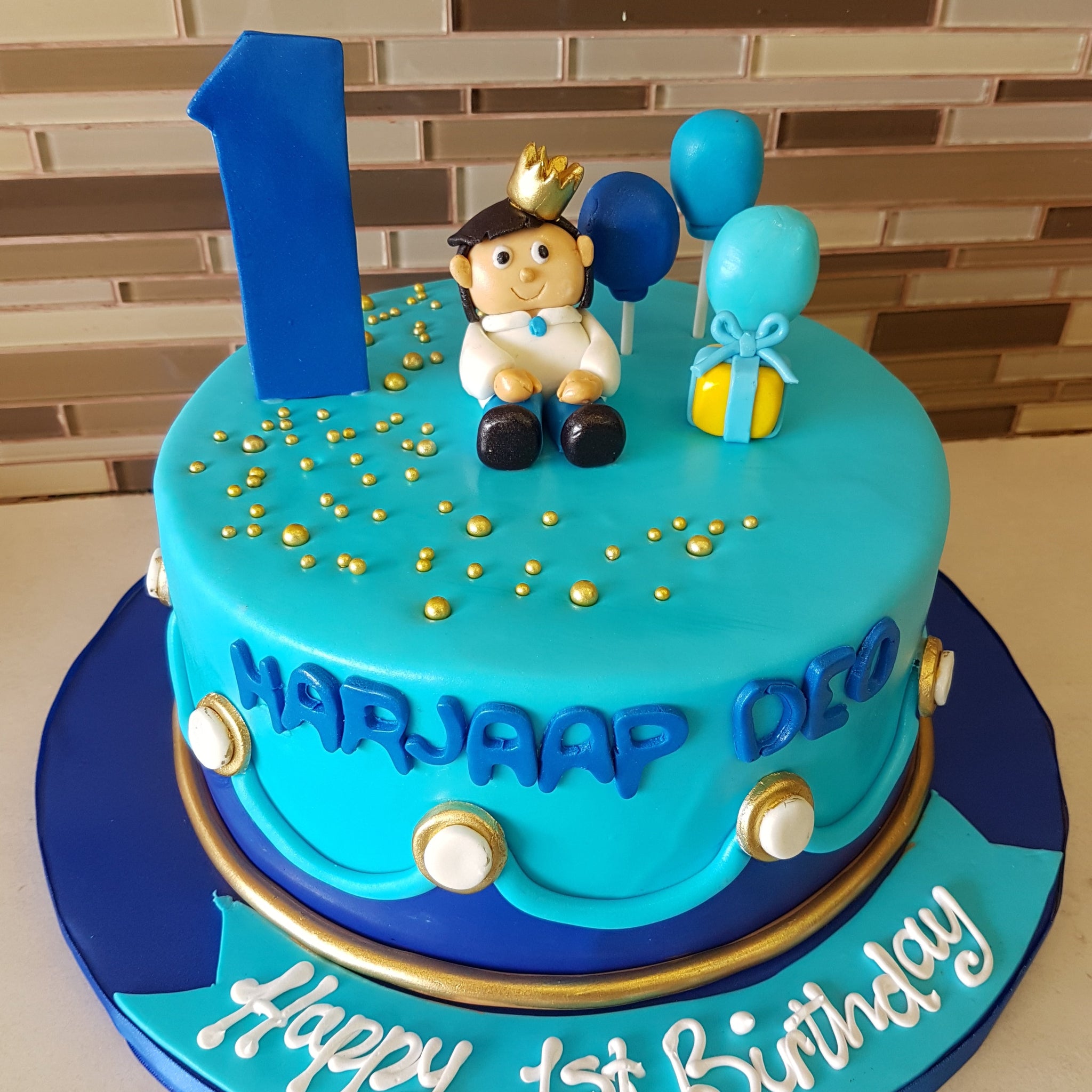 Harjaap Fondant Cake
